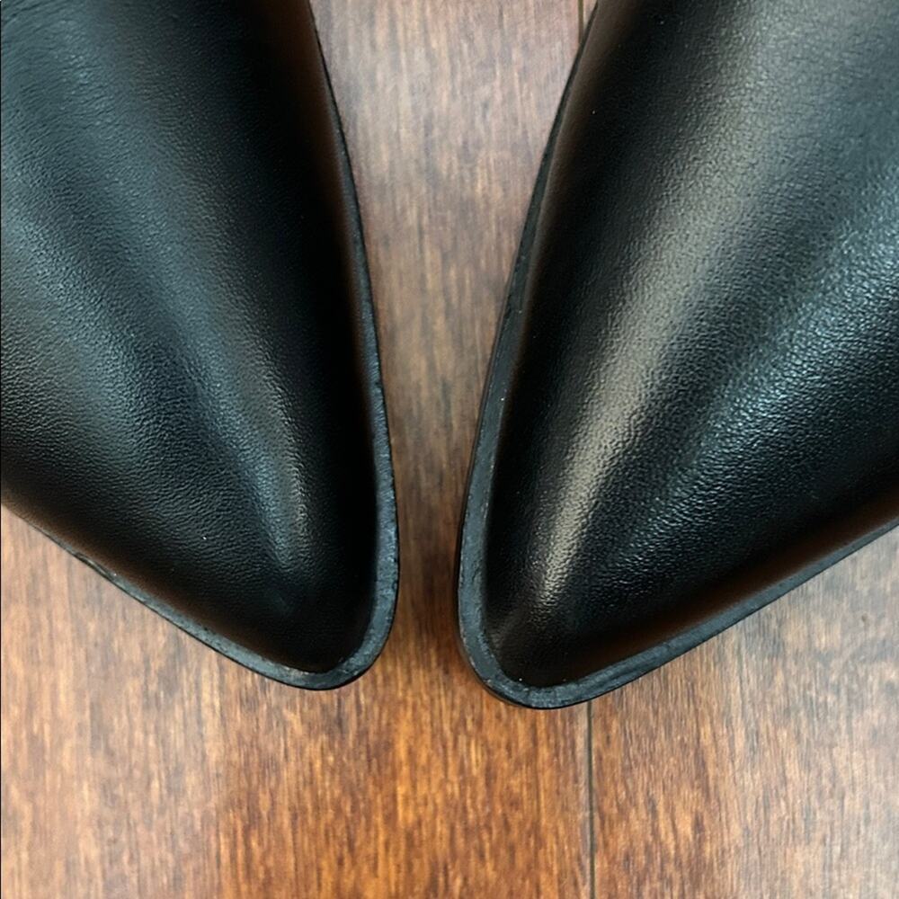 Frankie4 “Nina” Black Leather Pointed Toe Ankle Boots, Size 11 - Picture 4 of 15